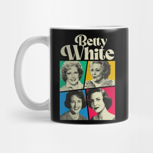 Betty White Comic White Mug